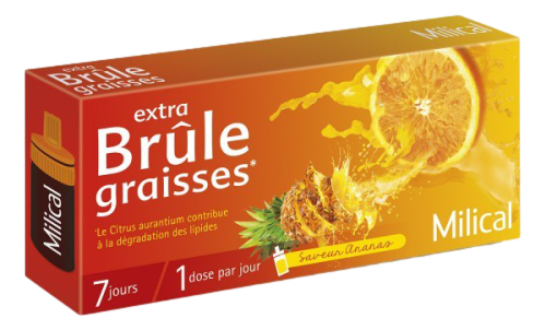 EXTRA BRULE GRAISSES sol buv ananas   7 fioles 10ml