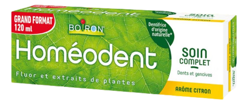 HOMEODENT SOIN COMPLET PÂTE DENTIFRICE  CITRON