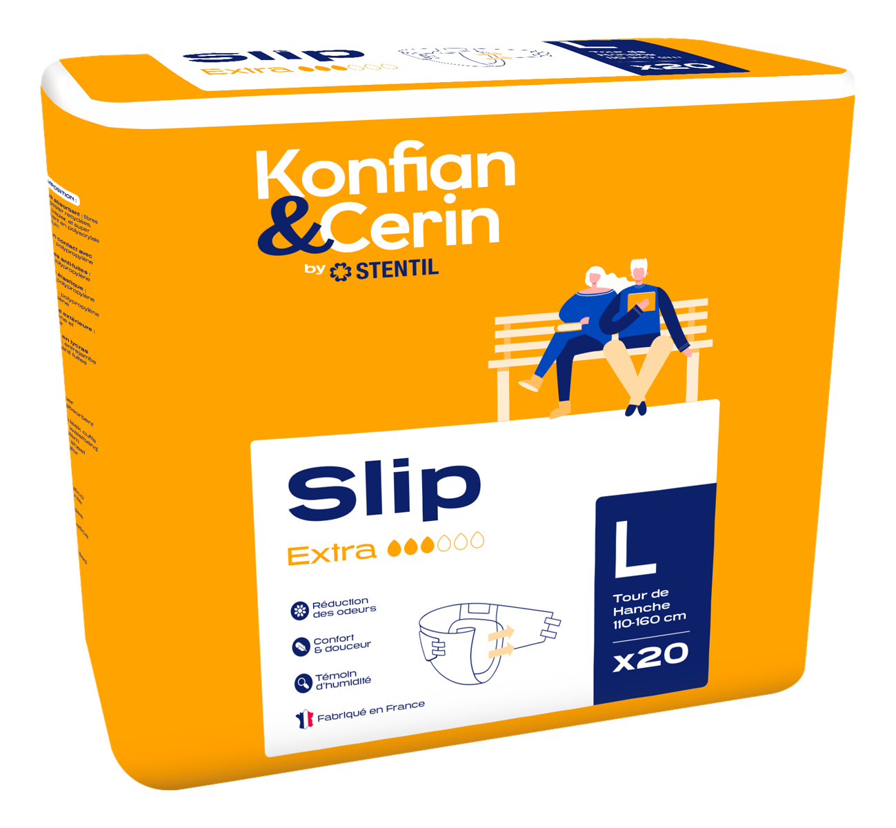 Change Complet Slip Extra  L 20 slips