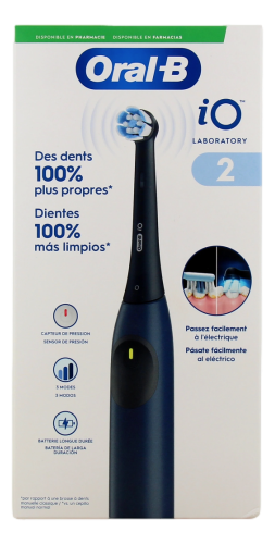IO LABORATORY 2 Brosse dents électrique noire    