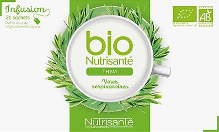 Infusion bio thym voies respiratoires