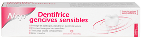 Dentifrice gencives sensibles menthe